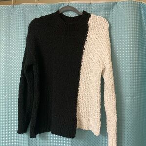 Black and White Women's Sweater